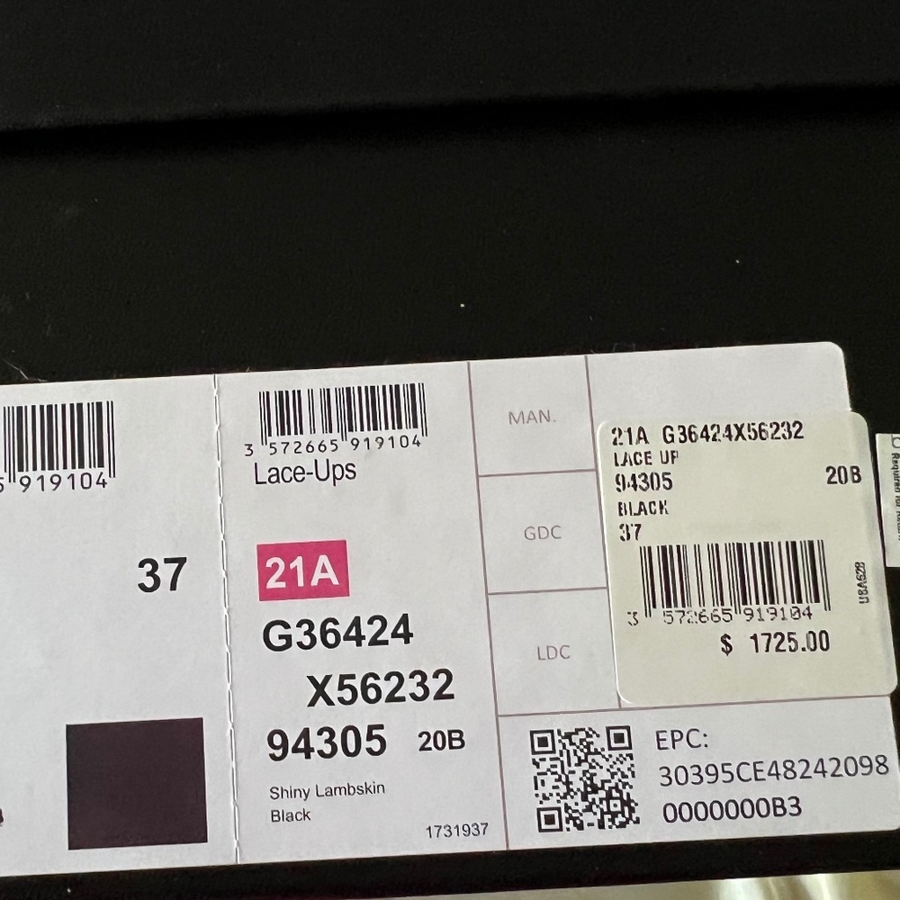 Chanel Shiny Lambskin Quilted Lace Up Combat Boots - Picture 8 of 13